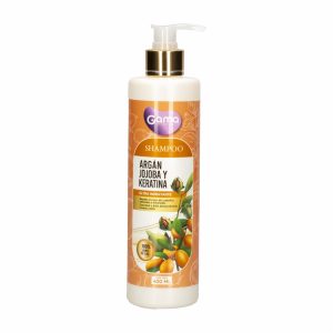 Shampoo De Cabello Con Argán Jojoba Y Keratina GAMA 400 Ml