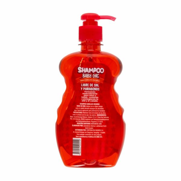 Shampoo Para Bebe Cabello Oscuro GAMA - Image 2