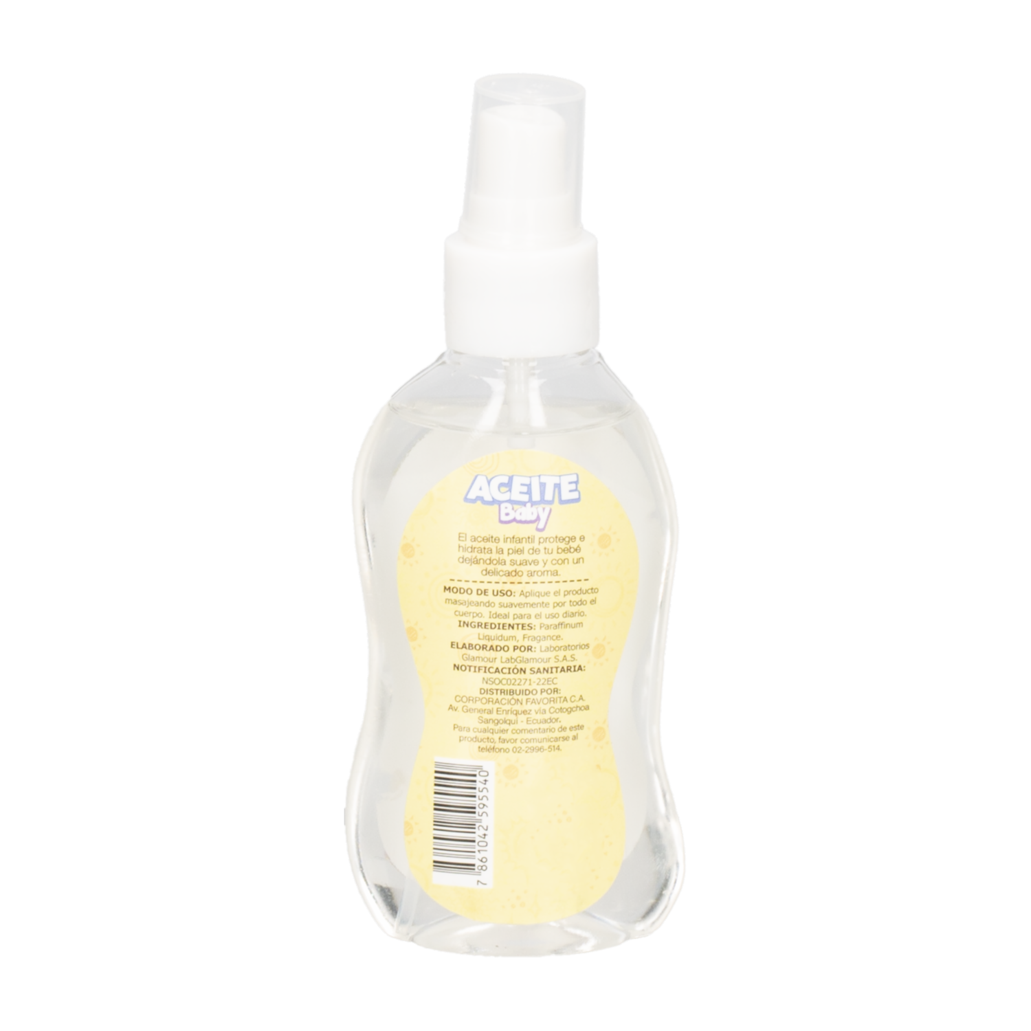 Aceite Corporal Para Bebé Humectante GAMA 100 Ml - Image 2