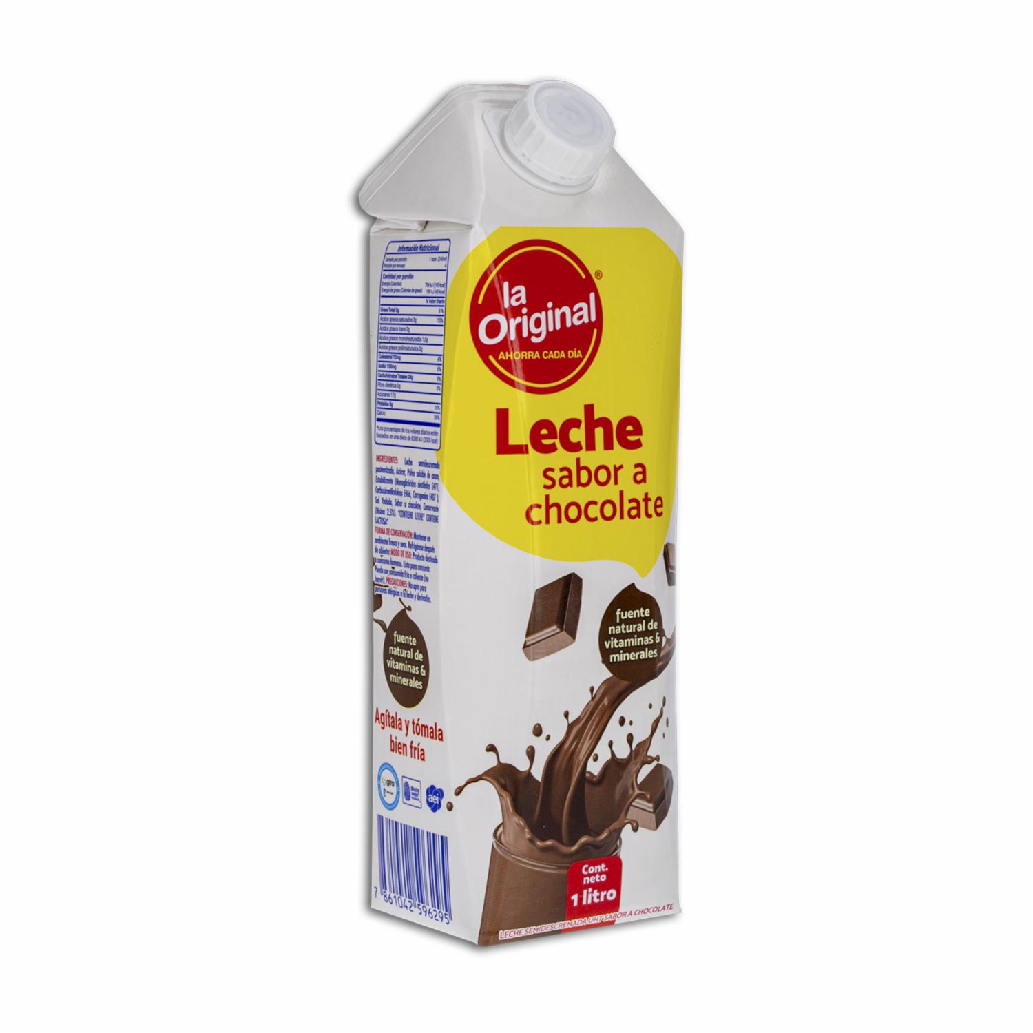 Leche Saborizada De Chocolate LA ORIGINAL 1 L - Image 4