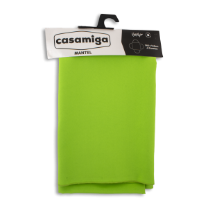 Mantel Para Mesa Llano Verde CASAMIGA 148 X 148 Cm