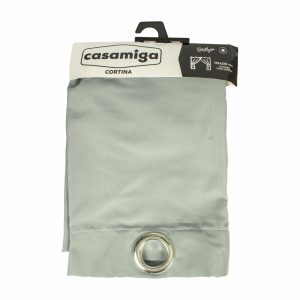 Cortina Gris One Argolla CASAMIGA 210 X 115 Cm