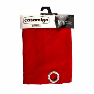 Cortina De Área Modelo One Argolla Vino CASAMIGA 210 X 115 Cm