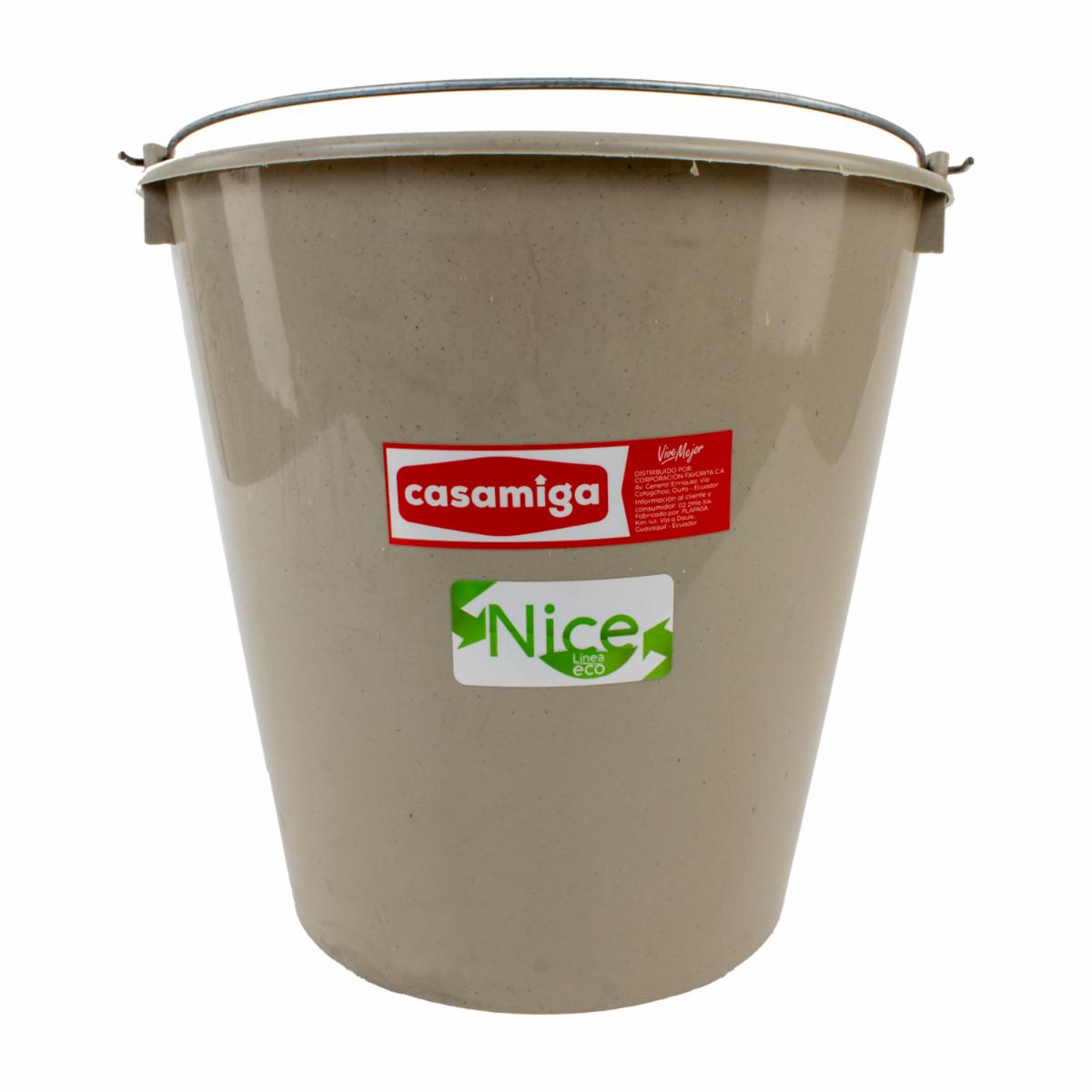 Balde Color Kaki CASAMIGA 6 Litros