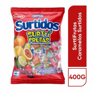 Caramelos Surtidos SURTTI FRUTAS 400 G