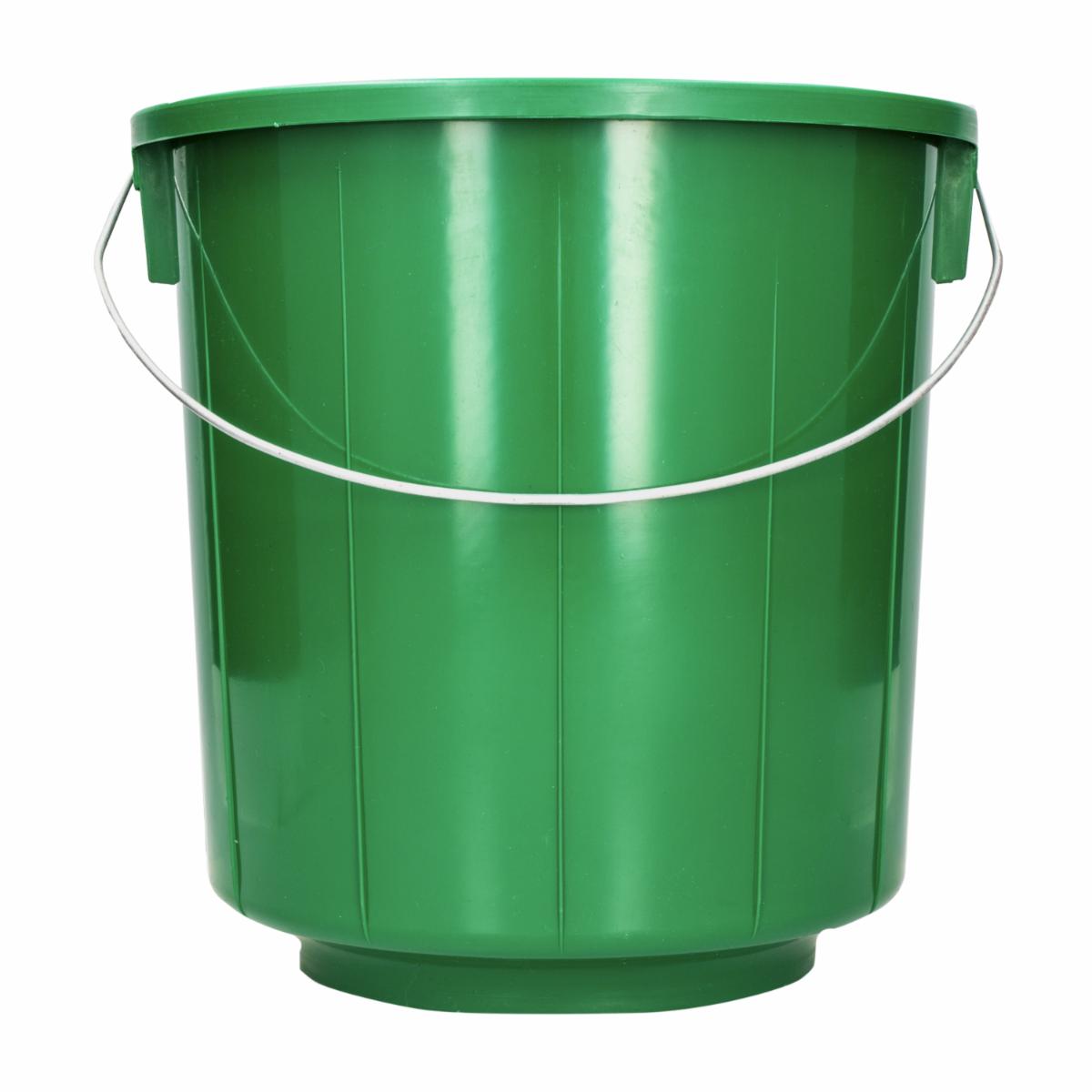 Balde Asa De Alambre Negro (2R) PLÁSTICOS CHEMPRO 12 L