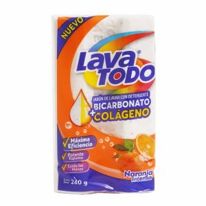 Jabón De Ropa Naranja Mandarina LAVATODO 240 G