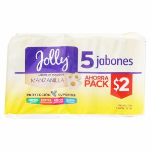 Jabón De Tocador En Barra Manzanilla Pack JOLLY 75 G