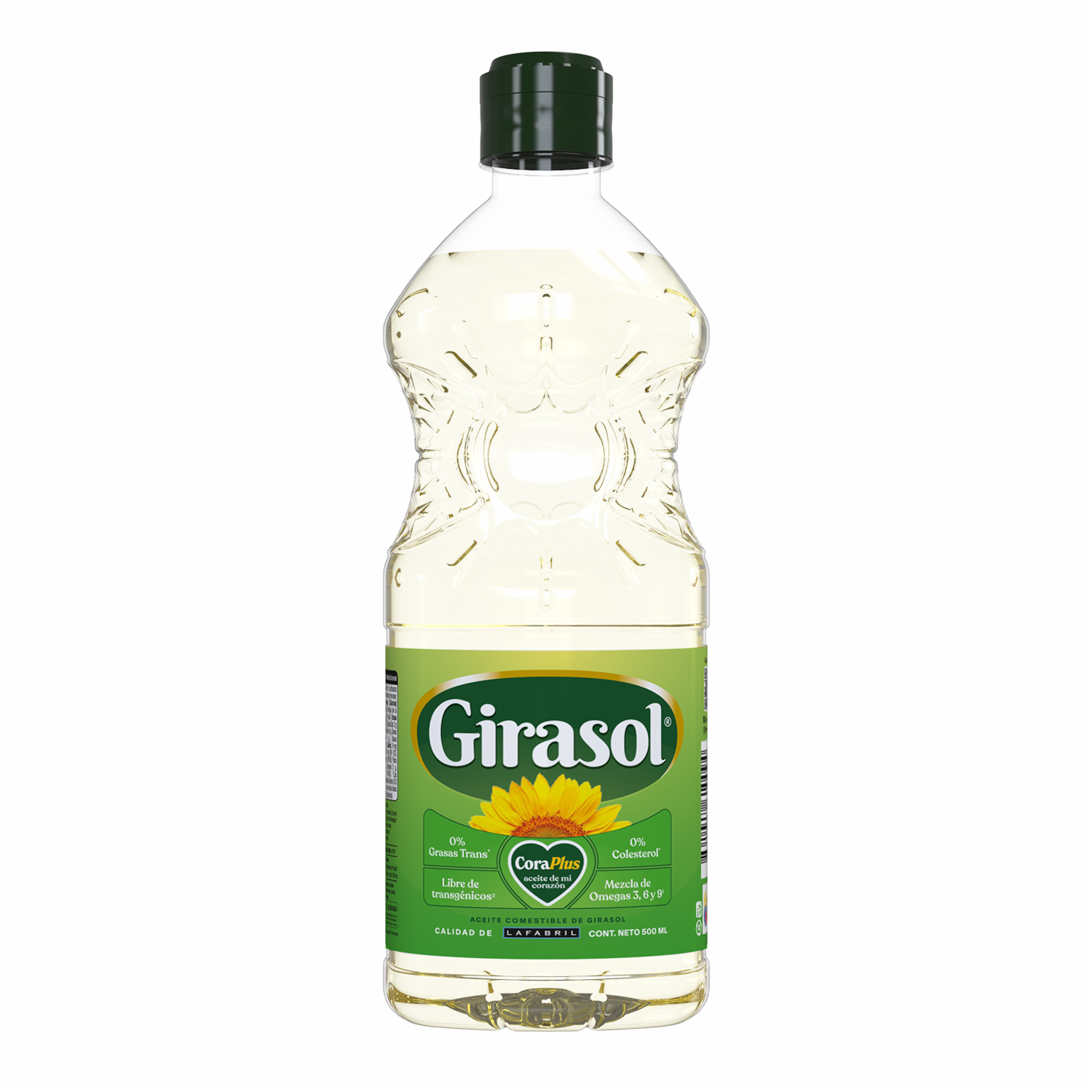 Aceite Comestible Vegetal GIRASOL 500 Ml