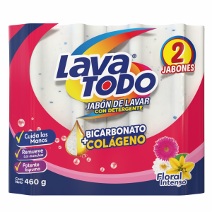 Jabón De Ropa Floral Bipack LAVATODO 2 X 230 G