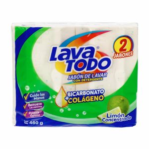 Jabón De Barra Limón Bipack LAVATODO