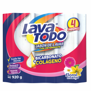 Jabón De Ropa Floral 4Pack LAVATODO 4 X 230 G