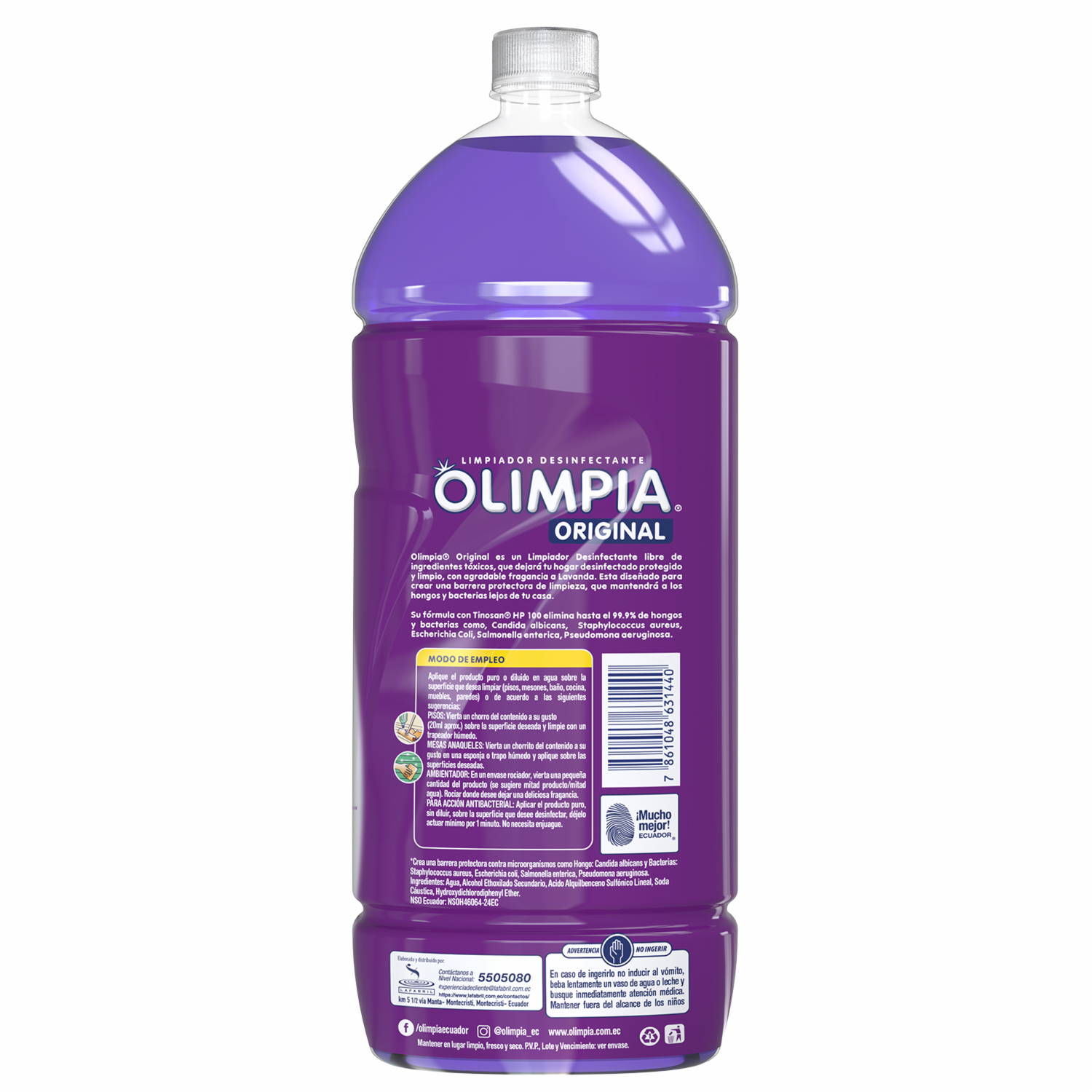 Desinfectante Lavanda OLIMPIA 1800 Ml - Image 2