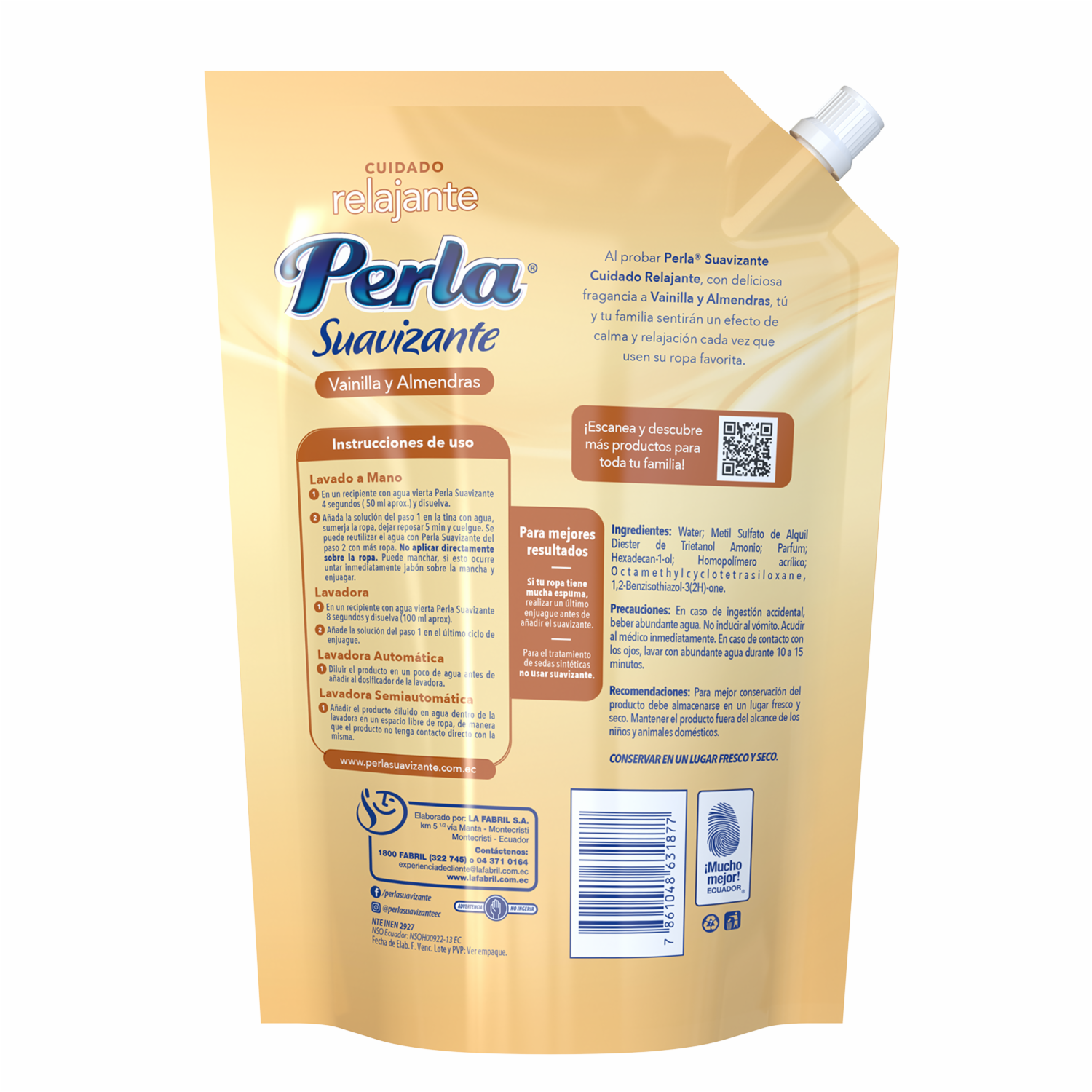 Suavizante De Ropa Armonía PERLA 1300 Ml - Image 2