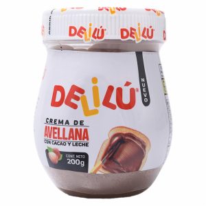 Crema De Avellana Con Cacao DELILÚ 200 G