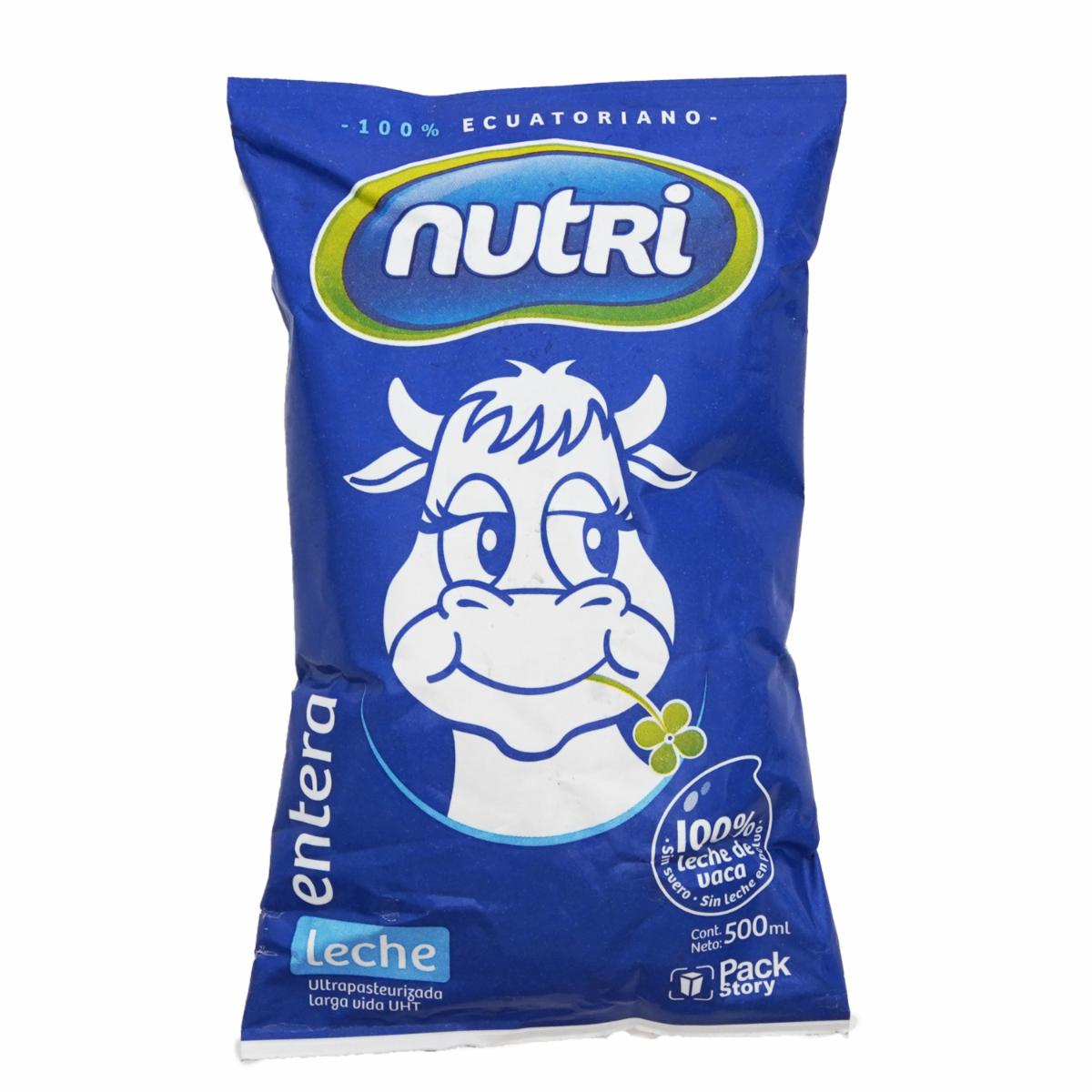 Leche Entera Larga Vida NUTRI 500 Ml
