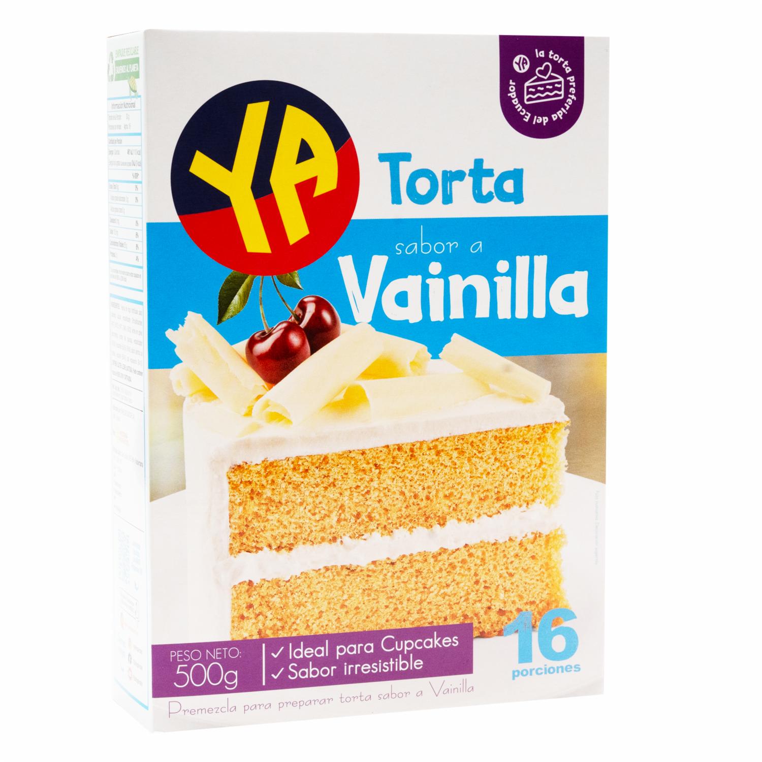Torta De Vainilla YA 500 G