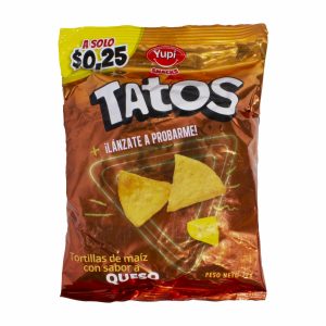 Bocaditos Tatos Queso YUPI 27 G