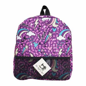 Mochila Estampado Surtido TELA PAPEL Y TIJERA 30X26X7 CM