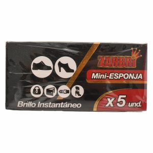 Esponja Para Calzado Abrillantadora Mini ZARBRI 5 U
