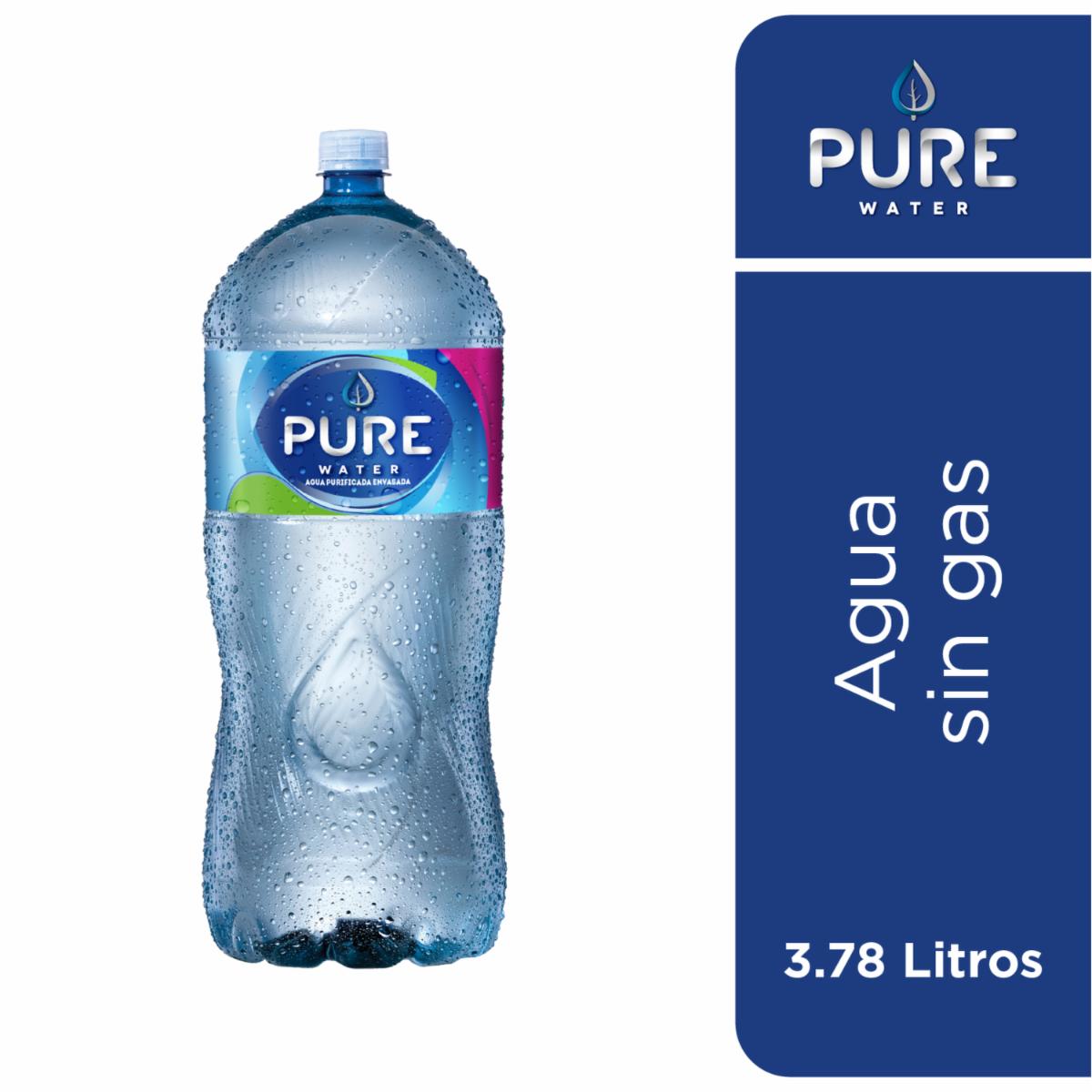 Agua Sin Gas PURE WATER 4000 Ml