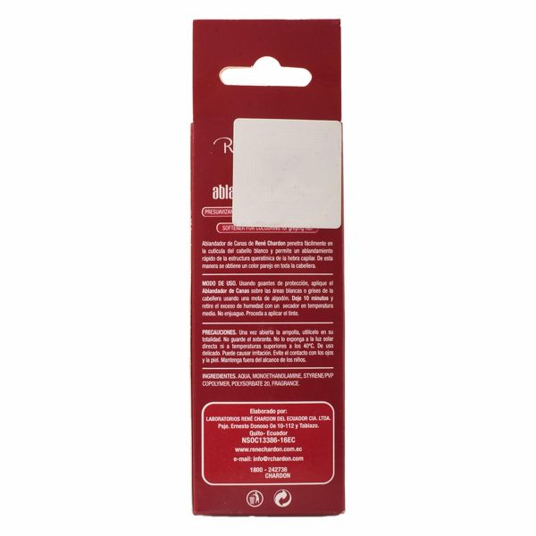 Ablandador De Canas X 2 Ampollas 13Ml RENE CHARDON - Image 2