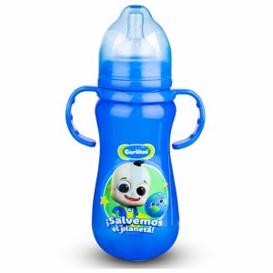 Biberón Para Bebés Glotón Con Agarradera Doble CARLITOS 14 Oz