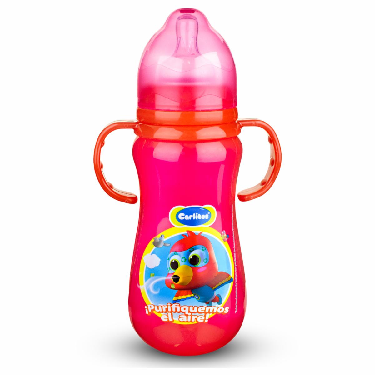 Biberón Para Bebés Glotón Con Agarradera Doble CARLITOS 14 Oz - Image 2