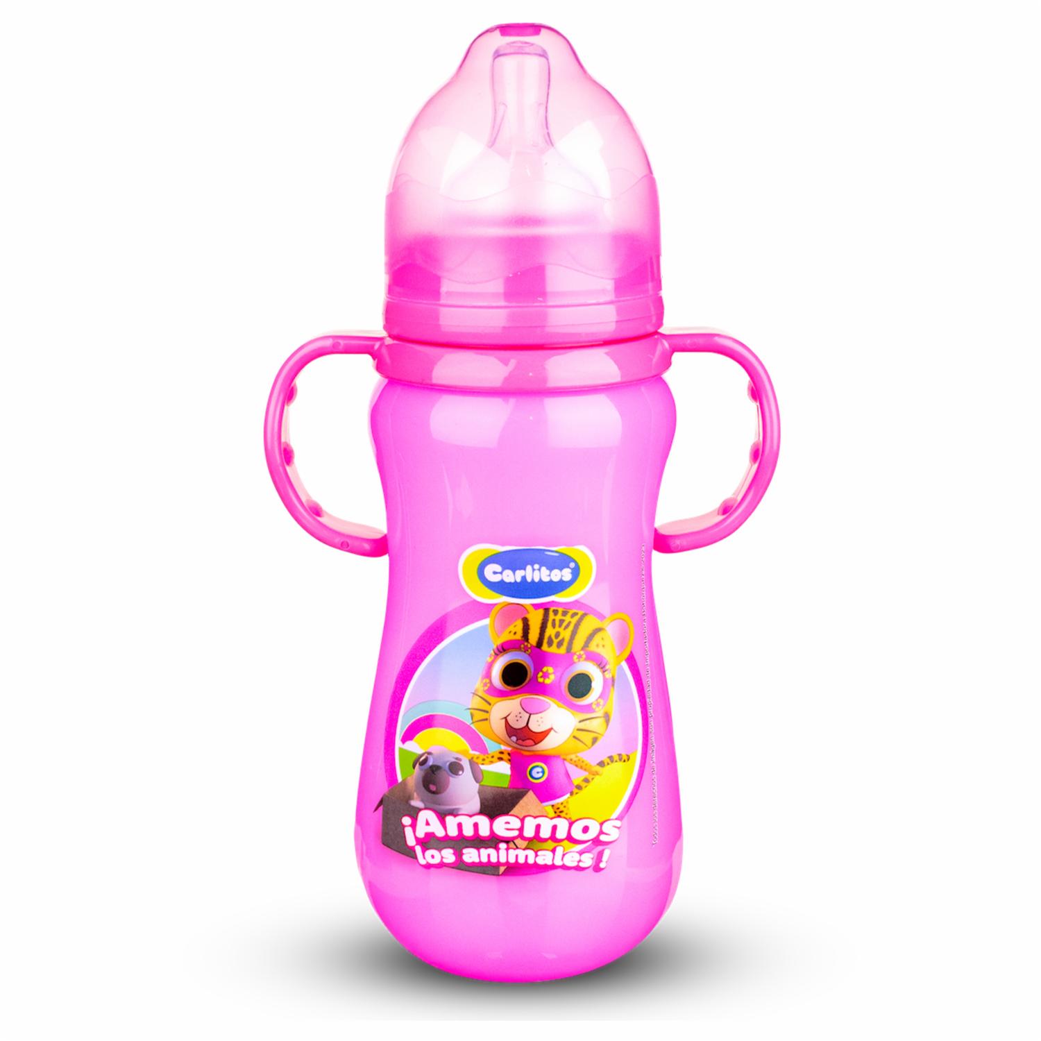 Biberón Para Bebés Glotón Con Agarradera Doble CARLITOS 14 Oz - Image 3