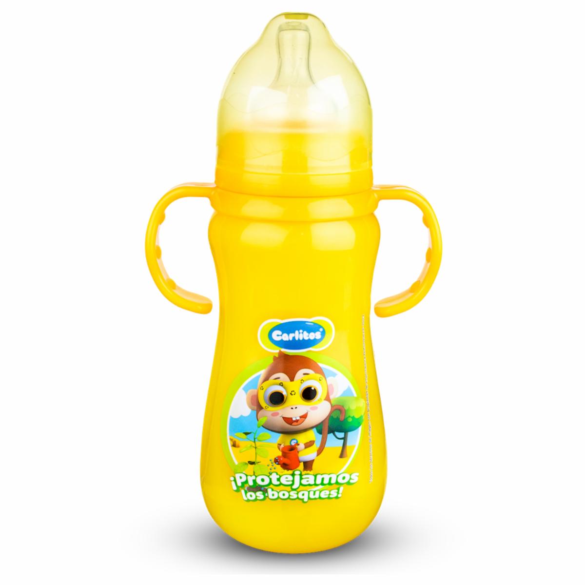 Biberón Para Bebés Glotón Con Agarradera Doble CARLITOS 14 Oz - Image 4