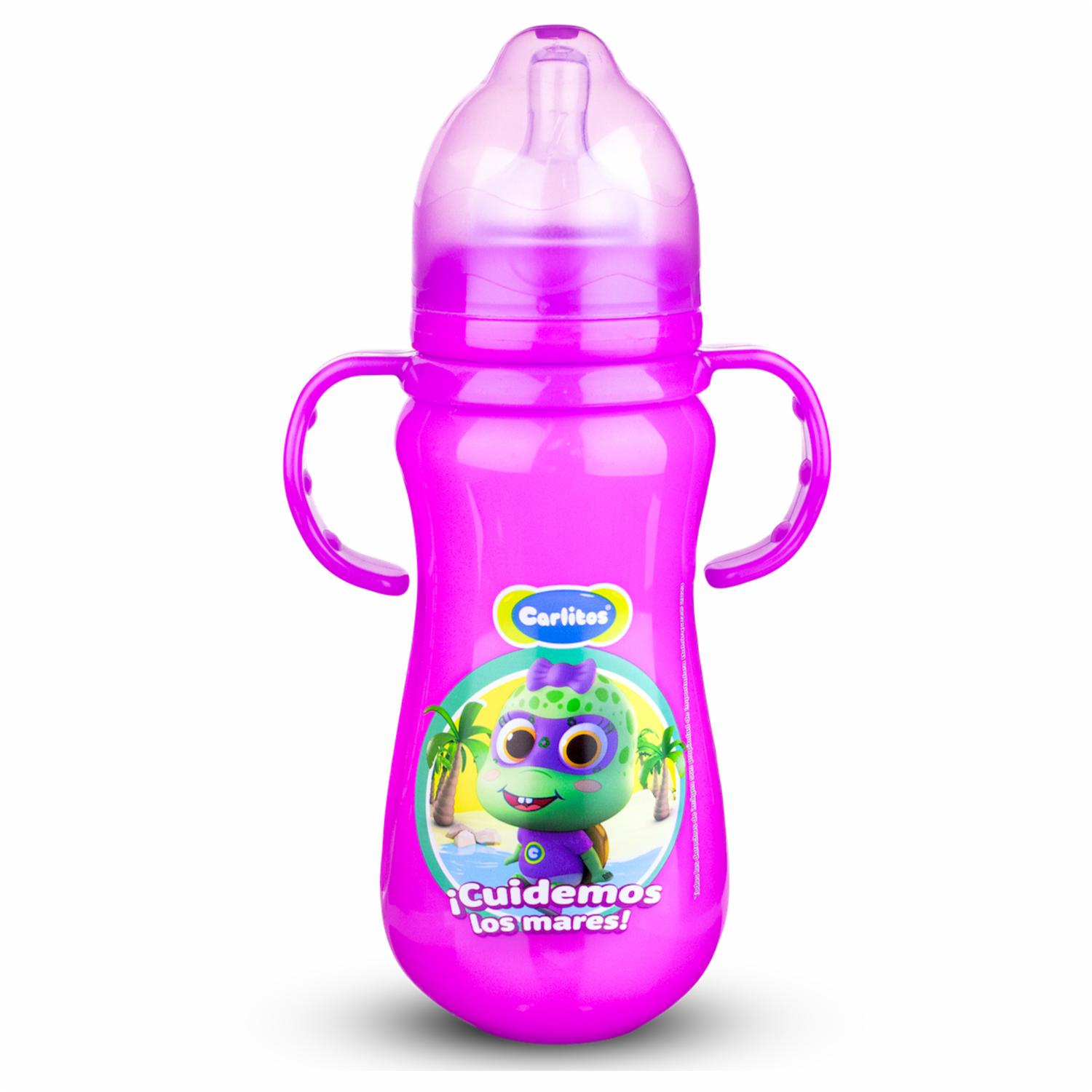 Biberón Para Bebés Glotón Con Agarradera Doble CARLITOS 14 Oz - Image 5