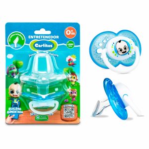 Chupón Para Bebé Con Tetina Ortodoncia CARLITOS 0 M +