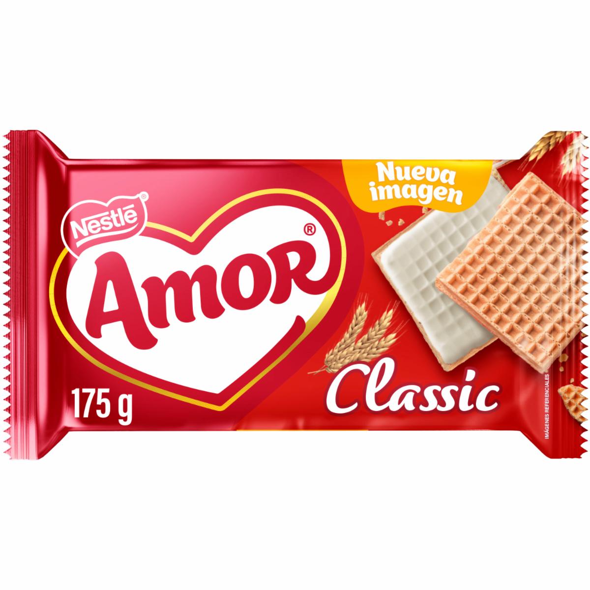 Galleta Waffer Clásica AMOR 175 G
