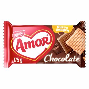 Galletas Waffer Chocolate AMOR 175 G