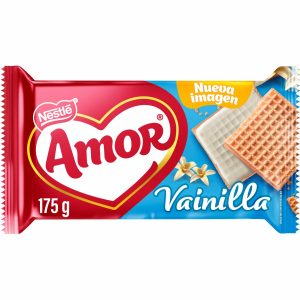 Galleta Waffer Vainilla AMOR 175 G