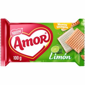 Galletas Waffer Limón AMOR 100 G