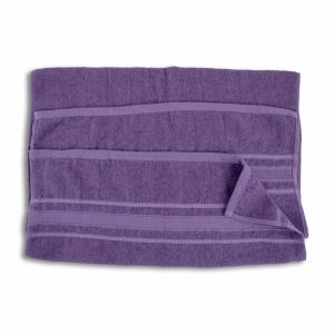 Toalla De Baño Diseño Albizu Lila CASAMIGA 120 X 50 Cm