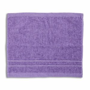 Toalla De Cara Diseño Albizu Lila CASAMIGA 30 X 25 Cm