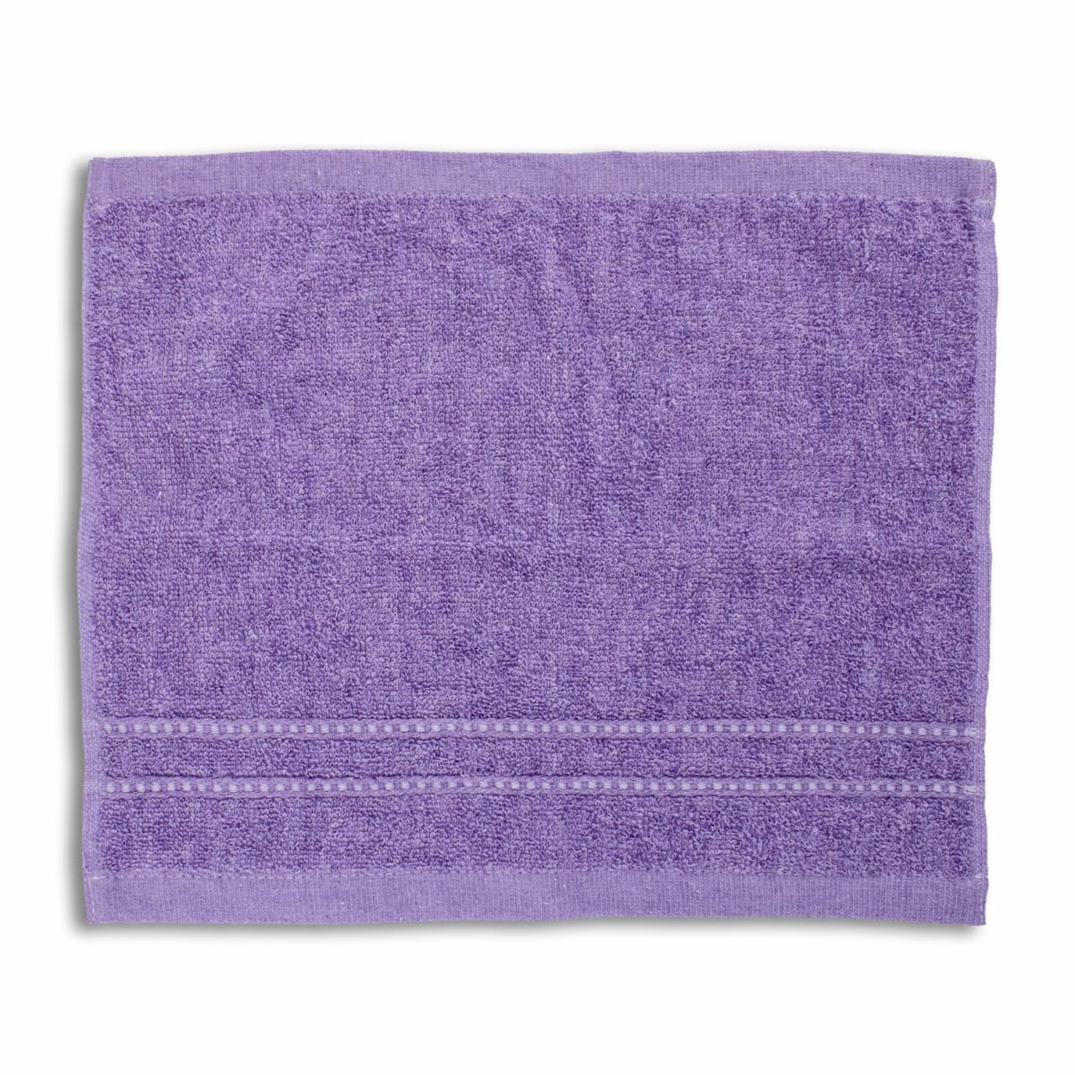 Toalla De Cara Diseño Albizu Lila CASAMIGA 30 X 25 Cm