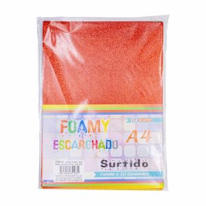 Foamy Escarchado Surtido A4 VERZATIL