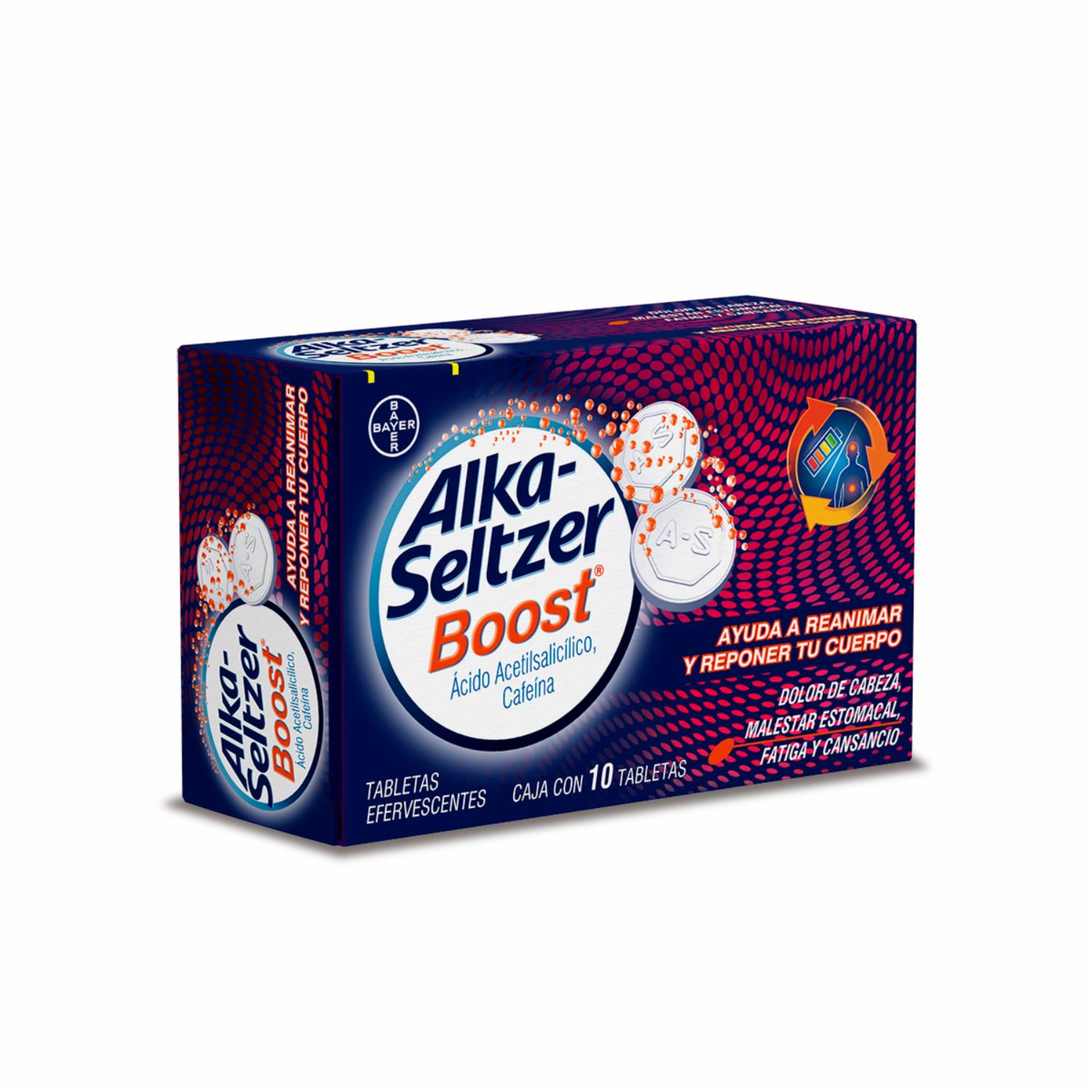 Antiácido Boost ALKA-SELTZER X 10 Uds - Image 3