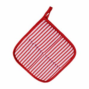 Coge Olla Navidad Líneas Rojo CAESAR'S FACTORY 20 X 20 Cm