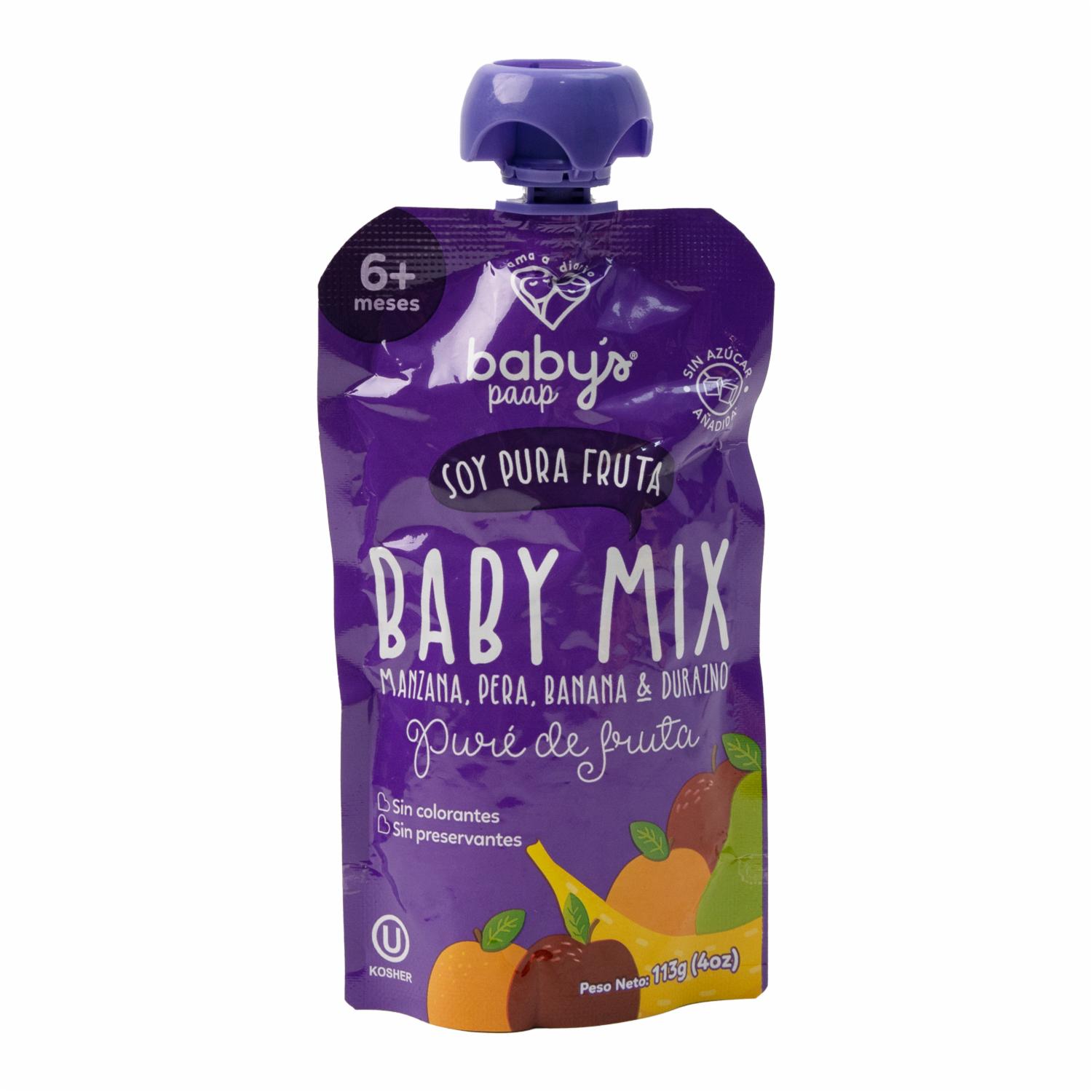 Compota Sabores Mix BABYS 113 G
