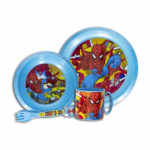 Vajilla Infantil Diseño Spiderman DISNEY Unidad