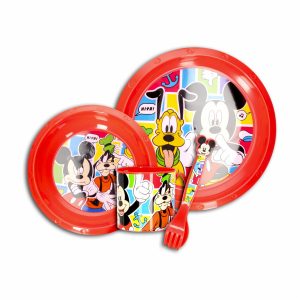 Vajilla Infantil Sencilla Diseño Mickey DISNEY Unidad