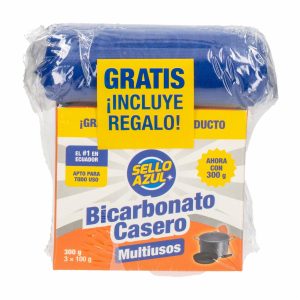 Bicarbonato Casero 100% seguro SELLO AZUL 300 G