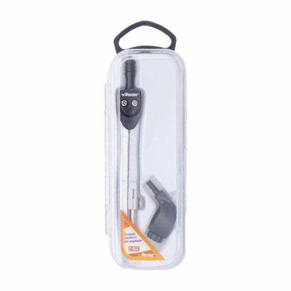 Compas Escolar En Estuche Con Adaptador BESTER