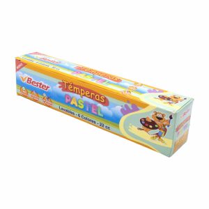 Tempera Pastel De Colores 22 Cc BESTER X6 Uds