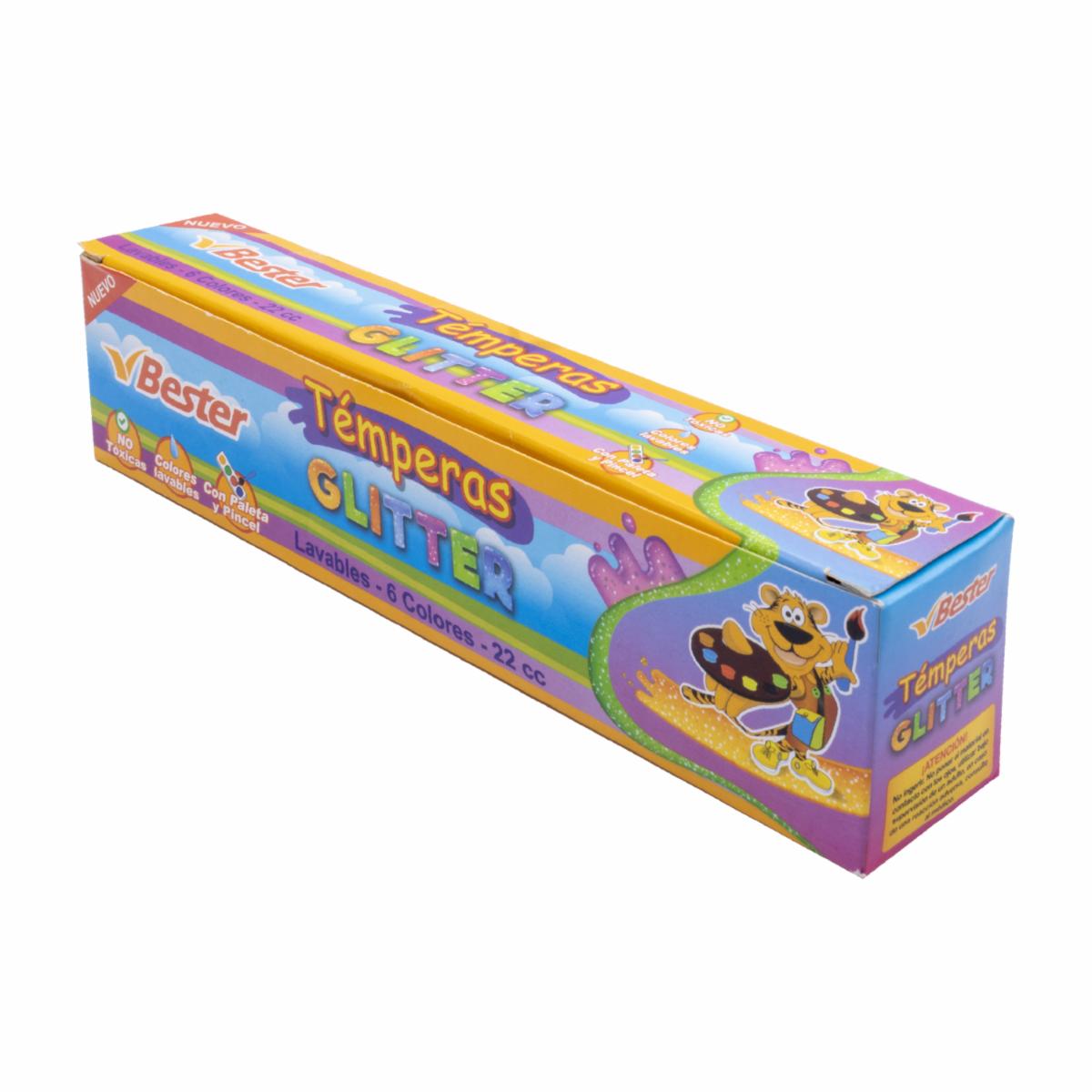 Tempera Glitter 22 Cc BESTER Pequeno