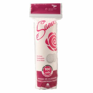 Discos Desmaquilladores SANA 100 Uds